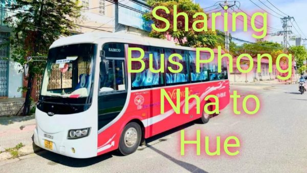 sharing bus phong nha to hue